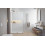 Kabina prysznicowa 80 Furo Walk-in Brushed Copper Radaway (10106438-93-01L + 10110394-01-01)