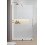 Kabina prysznicowa 80 Furo Walk-in Brushed Copper Radaway (10106438-93-01L + 10110394-01-01)