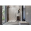Kabina prysznicowa 80 Furo SL Walk-in Black Radaway (10306438-54-01L + 10110394-01-01)