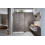 Kabina prysznicowa 80 Furo SL Walk-in Brushed Nickel Radaway (10306438-91-01L + 10110394-01-01)