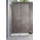 Kabina prysznicowa 80 Furo SL Walk-in Brushed Nickel Radaway (10306438-91-01L + 10110394-01-01)