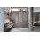 Kabina prysznicowa 80 Furo SL Walk-in Brushed Nickel Radaway (10306438-91-01L + 10110394-01-01)