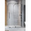 Kabina prysznicowa 90x70 Furo KDJ Brushed GunMetal Radaway (10104472-92-01L + 10110430-01-01 + 10113070-01-01)