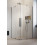 Kabina prysznicowa 80Lx80P Furo KDD Brushed Nickel Radaway (10105080-91-01L + 10105080-91-01R)