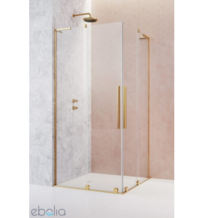 Kabina prysznicowa 80Lx80P Furo SL KDD Gold Radaway (10305080-09-01L + 10305080-09-01R)
