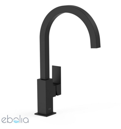 Bateria umywalkowa XXL czarny mat Cuadro Tres (00660702NM)