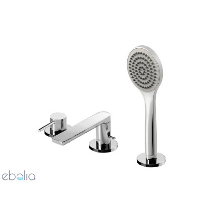 Bateria wannowa trzyotworowa chrom Lex Tres (20316102)