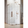 Kabina prysznicowa 80Lx80P Furo SL KDD Brushed Copper Radaway (10305080-93-01L + 10305080-93-01R)