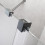 Drzwi wnękowe 150 Lewe Furo DWJ Brushed GunMetal Radaway (10107772-92-01L + 10110730-01-01)