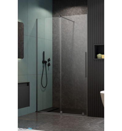 Drzwi wnękowe 90 Lewe Furo DWJ Brushed Copper Radaway (10107472-93-01L + 10110430-01-01)