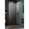 Drzwi wnękowe 100 Prawe Furo DWJ Brushed GunMetal Radaway (10107522-92-01R + 10110480-01-01)