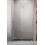 Drzwi wnękowe 100 Lewe Furo DWJ Brushed Nickel Radaway (10107522-91-01L + 10110480-01-01)