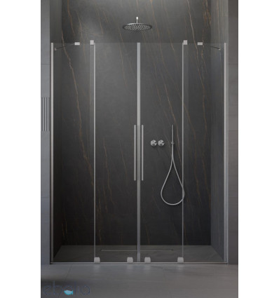 Drzwi wnękowe 130 Furo DWD Brushed Nickel Radaway (10108363-91-01 + 10111317-01-01)