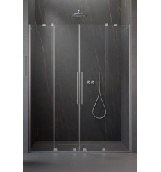 Drzwi wnękowe 140 Furo DWD Brushed Nickel Radaway (10108388-91-01 + 10111342-01-01)