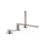 Bateria wannowa trzyotworowa stal Loft-Tres (20016201AC)