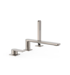 Bateria wannowa trzyotworowa stal Loft-Tres (20016201AC)