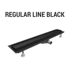Odpływ liniowy Schedpol Regular Line Black