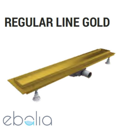 Odpływ liniowy Schedpol Regular Line gold