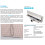 Odpływ liniowy ścienny 100 W-Drain Balneo (Wdrain100)