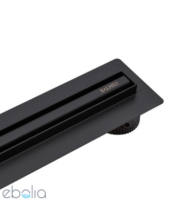 Odpływ liniowy Slim & Low Proline Black Balneo