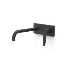 Bateria umywalkowa podtynkowa czarny mat Fuji Tres (28130004NM)