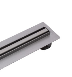 Odpływ liniowy Slim & Low Proline Gun Metal Balneo