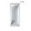 Wanna prostokątna 140x70 cm akrylowa biały mat Langfoss Oltens (10001900)