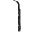 Panel prysznicowy czarny z termostatem Snake Corsan (S002TBL)