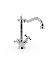 Bateria dwuuchwytowa umywalkowa chrom Clasic Tres (24210902)