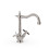 Bateria dwuuchwytowa umywalkowa stal Clasic Tres (24210902AC)