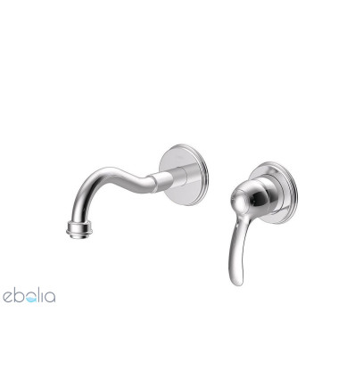 Bateria umywalkowa podtynkowa chrom Clasic Tres (24220001)