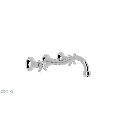 Bateria umywalkowa podtynkowa chrom Clasic Tres (24215101)