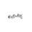 Bateria umywalkowa podtynkowa chrom Clasic Tres (24215102)