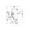 Bateria bidetowa stal Clasic Tres (24212201AC)