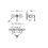 Bateria prysznicowa stal Clasic Tres (24216701AC)