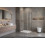Kabina prysznicowa 80x80 Essenza Pro Brushed Copper PDD Radaway (10095080-93-01L + 10095080-93-01R)