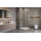 Kabina prysznicowa 80x80 Essenza Pro Brushed Copper PDD Radaway (10095080-93-01L + 10095080-93-01R)