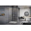 Kabina prysznicowa 100x100 Essenza Pro Brushed Gold PDD Radaway (10095100-99-01L + 10095100-99-01R)