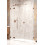 Kabina prysznicowa 80x70 Essenza Pro Brushed Copper KDJ Radaway (10097080-93-01L + 10098070-01-01)