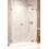 Kabina prysznicowa 90x70 Essenza Pro Brushed Copper KDJ Radaway (10097090-93-01R + 10098070-01-01)