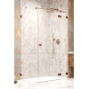 Kabina prysznicowa 100x80 Essenza Pro Brushed Copper KDJ Radaway (10097100-93-01R + 10098080-01-01)