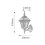Zewnętrzna lampa ścienna Toscana Rabalux (8397)