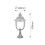 Lampa ogrodowa stojąca New York Rabalux (8698)