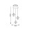 Lampa wisząca Nesrin Rabalux (3520)