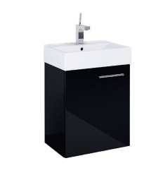 Zestaw szafka z umywalką 45 Tiny Black Elita (165794)