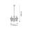 Żyrandol Enna Rabalux (7860)
