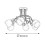 Lampa sufitowa Dave Rabalux (6085)