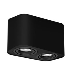 Natynkowe oświetlenie downlight czarny mat Kobald Rabalux (2053)
