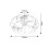 Lampa sufitowa Cadmus Rabalux (71043)