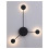 Lampa ścienna Amadeo Black Rabalux (6259)